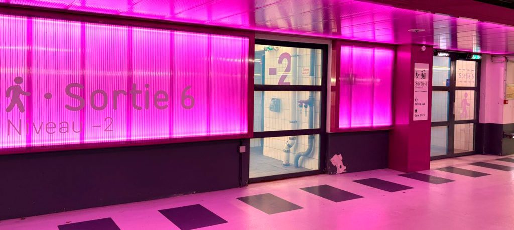 Audit et mise en place de la signalétique piétonne et automobile du parking Gare Sud, Rennes