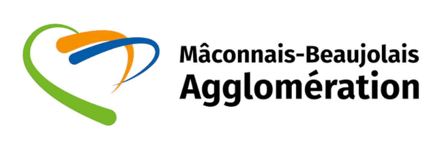 Logo Conservatoire du littoral en bleu avec emblème végétal stylisé à gauche du nom